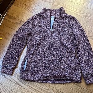 Maroon Small Costco Fleece Sweatshirt